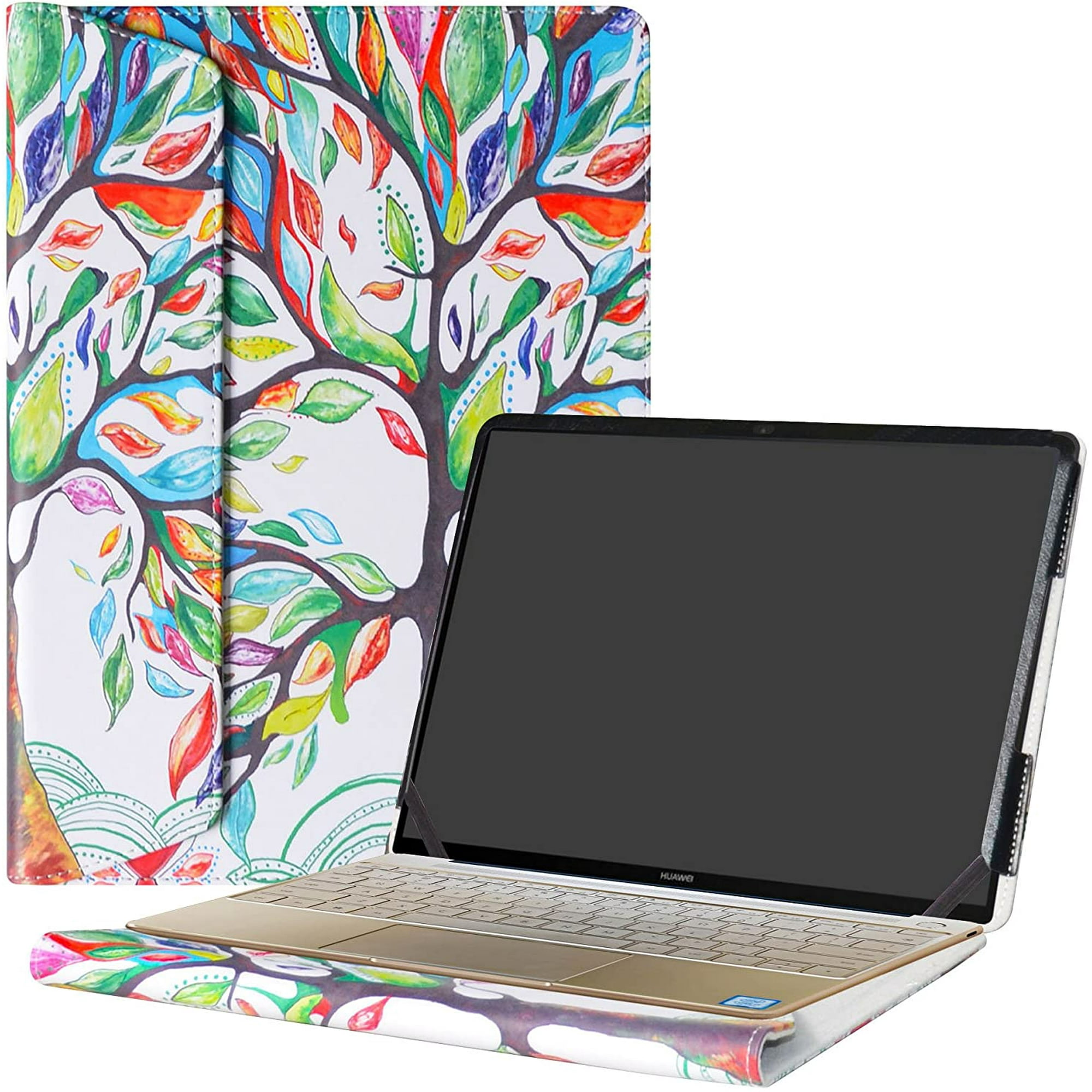 Stylish Tablet Bag Hamsa Hand Colorful Mandala Prints Notebook Sleeves Dustproof Neoprene Fabric Laptop Computer Sleeve Compatible with Laptop White 13inch